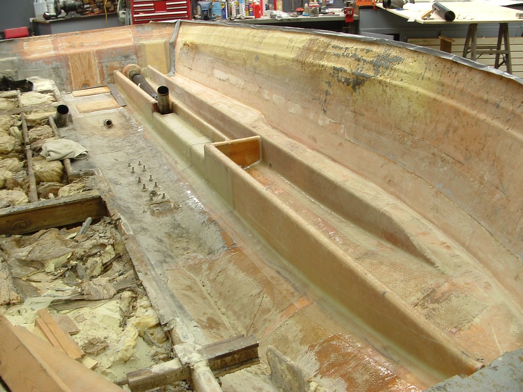 Fiberglass Boat Floor in Dubai Nanje Marine Services