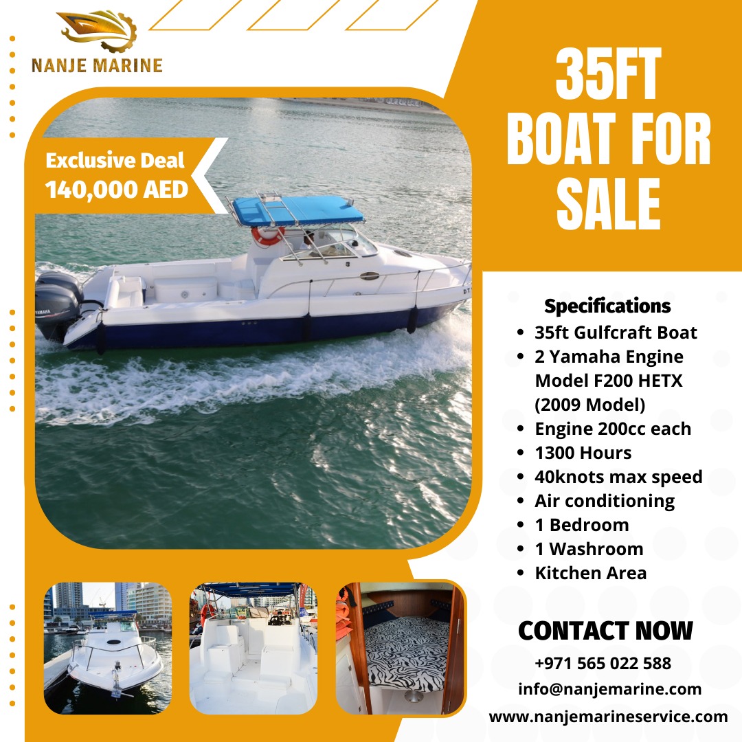 Used Boat for Sale in Dubai