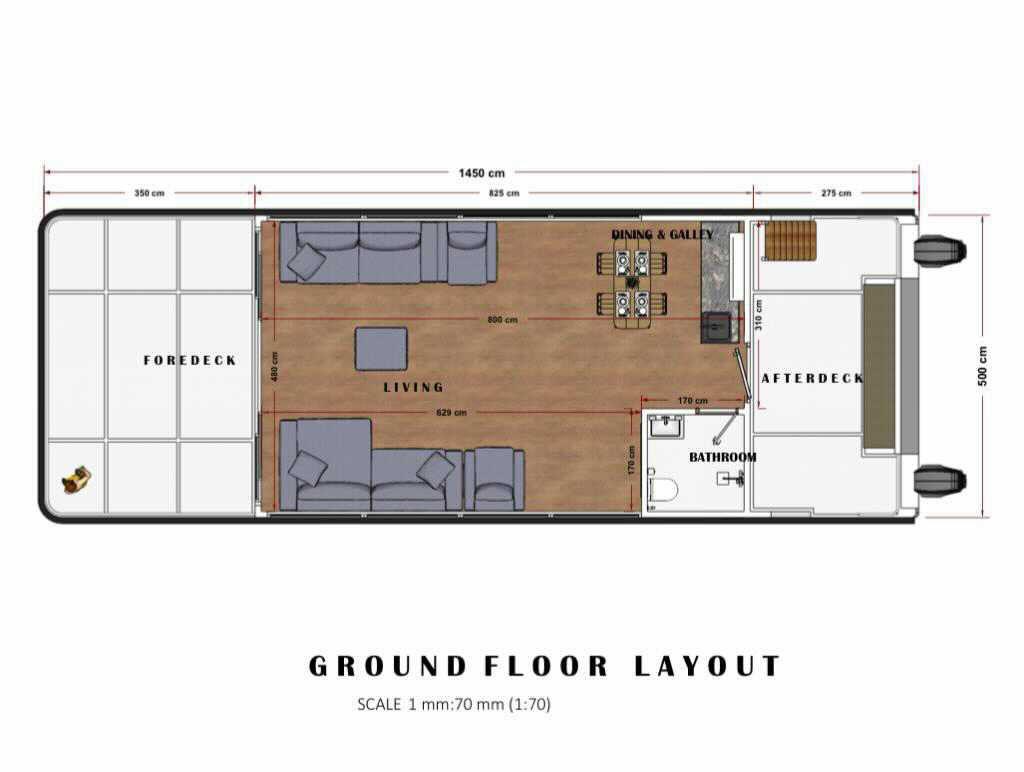Houseboat Design in Dubai