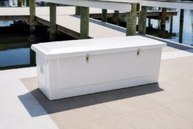 FIBERGLASS DOCK BOX