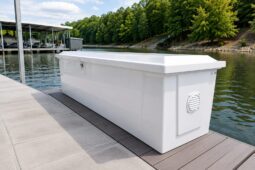 FIBERGLASS DOCK BOX